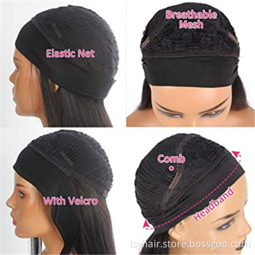 Wholesale Headband Wig Human Hair For Black Women,Raw Virgin Human Hair Headband Wigs